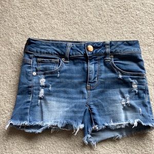 American Eagle Super Stretch Midi Shorts